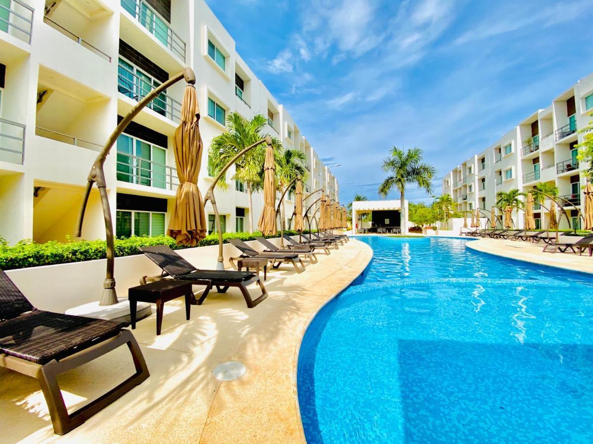Encanto Con 2 Habitaciones En Long Island Cancún Kültér fotó